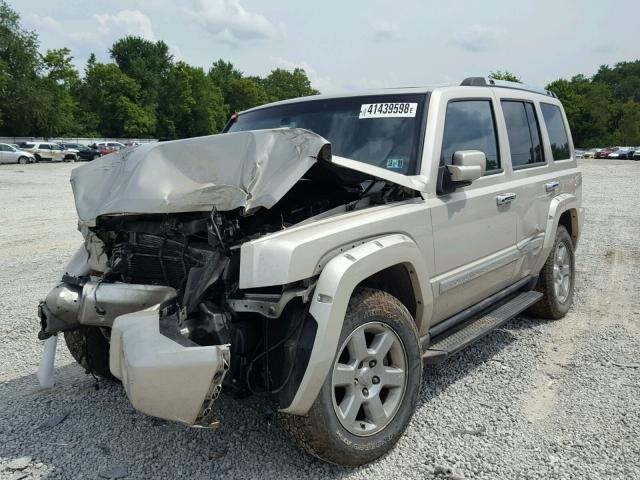 1J8HG68298C129705 - 2008 JEEP COMMANDER BEIGE photo 2
