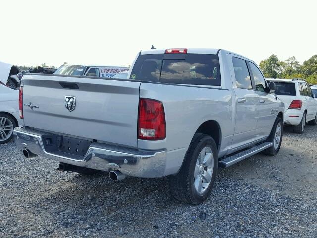 1C6RR6LT3ES417007 - 2014 RAM 1500 SLT SILVER photo 4