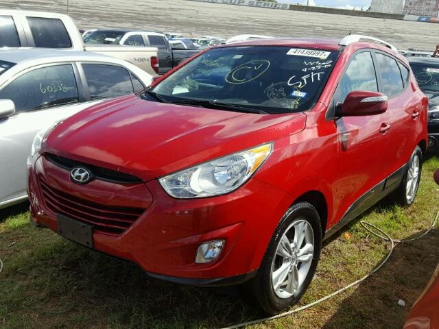 KM8JU3AC4DU579703 - 2013 HYUNDAI TUCSON RED photo 2