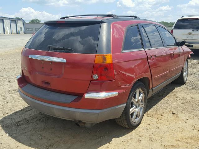 2A4GM684X6R639721 - 2006 CHRYSLER PACIFICA T RED photo 4