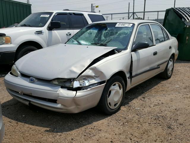 1Y1SK52832Z411955 - 2002 CHEVROLET GEO PRIZM SILVER photo 2