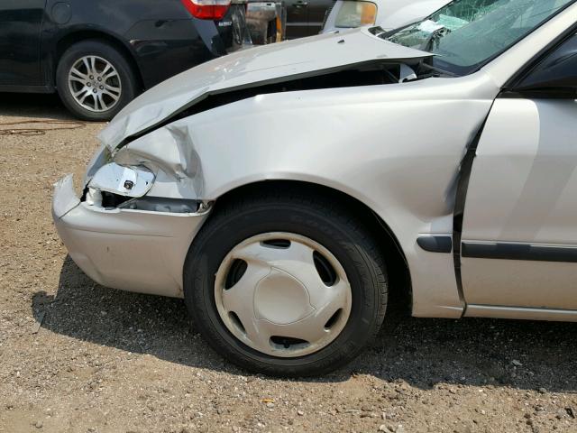 1Y1SK52832Z411955 - 2002 CHEVROLET GEO PRIZM 银色 照片 9