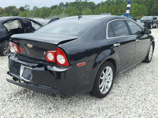 1G1ZK57718F245599 - 2008 CHEVROLET MALIBU BLACK photo 4