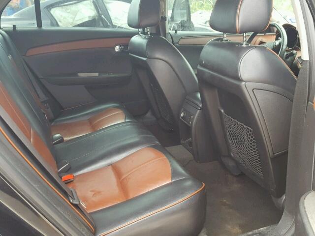 1G1ZK57718F245599 - 2008 CHEVROLET MALIBU შავი ფოტო 6