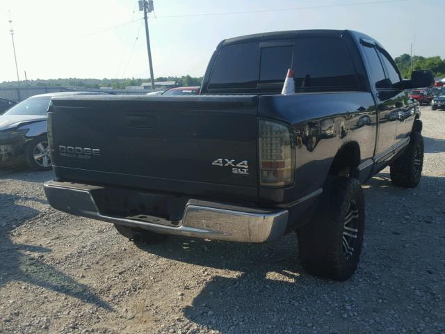 3D7KU28C03G774990 - 2003 DODGE RAM 2500 S BLACK photo 4