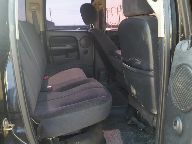 3D7KU28C03G774990 - 2003 DODGE RAM 2500 S BLACK photo 6