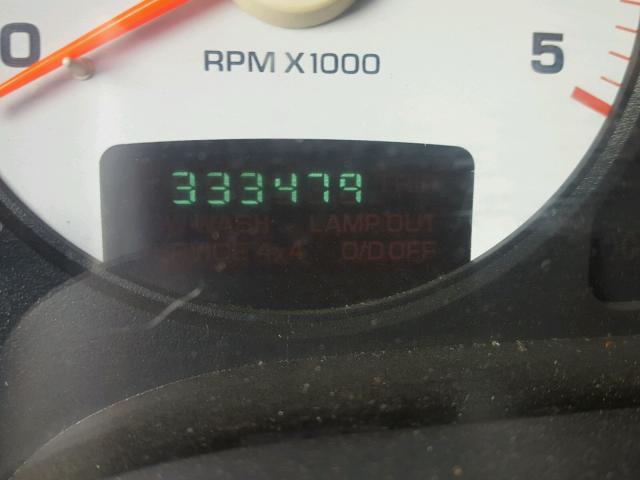 3D7KU28C03G774990 - 2003 DODGE RAM 2500 S BLACK photo 8