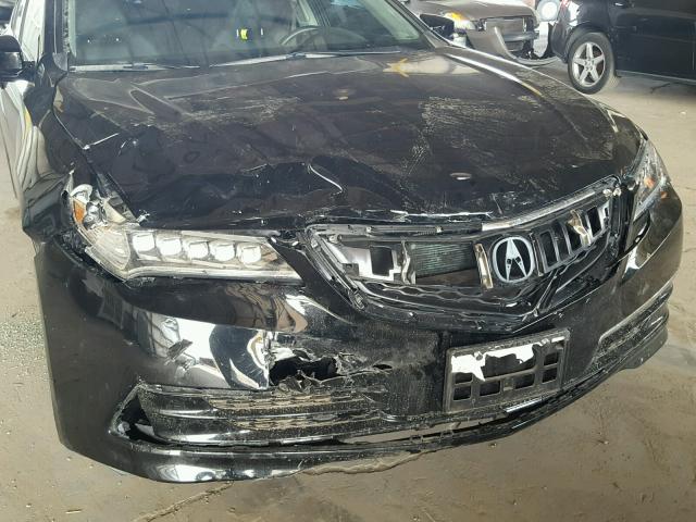 19UUB2F37FA010179 - 2015 ACURA TLX BLACK photo 9