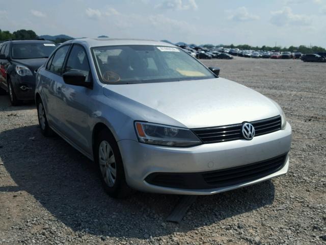 3VW1K7AJ8DM385886 - 2013 VOLKSWAGEN JETTA BASE 银色 照片 1