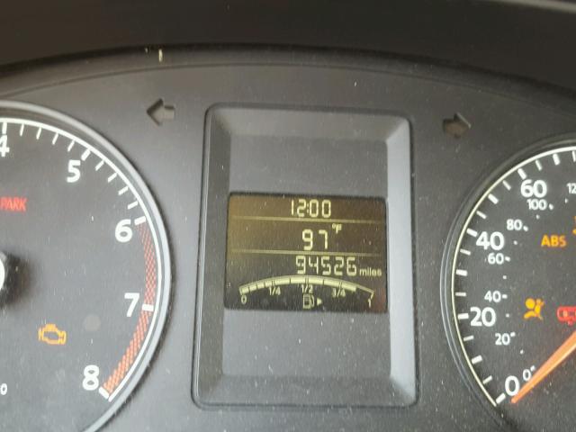 3VW1K7AJ8DM385886 - 2013 VOLKSWAGEN JETTA BASE 银色 照片 8