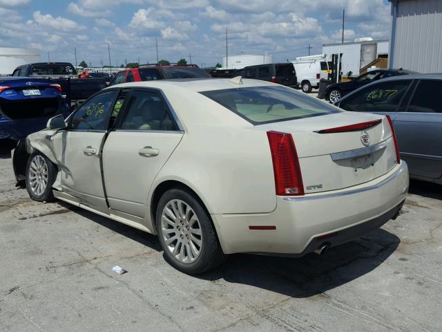 1G6DK5EV1A0139748 - 2010 CADILLAC CTS PERFOR TAN photo 3