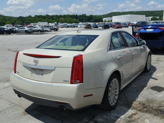 1G6DK5EV1A0139748 - 2010 CADILLAC CTS PERFOR TAN photo 4