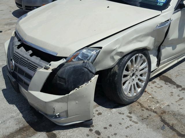 1G6DK5EV1A0139748 - 2010 CADILLAC CTS PERFOR TAN photo 9