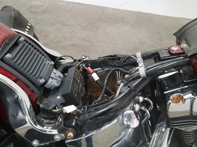 1HD1BWB195Y052631 - 2005 HARLEY-DAVIDSON FLSTCI RED photo 18