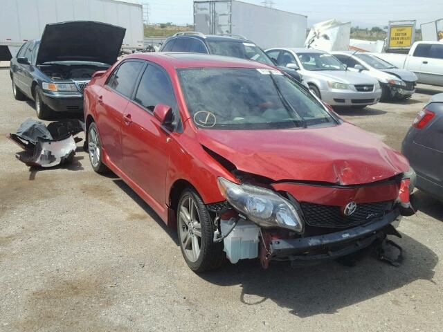 1NXBE40E49Z109737 - 2009 TOYOTA COROLLA XR 红色 照片 1