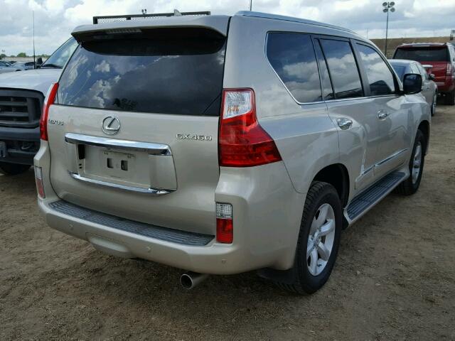 JTJJM7FX8A5005776 - 2010 LEXUS GX CREAM photo 4