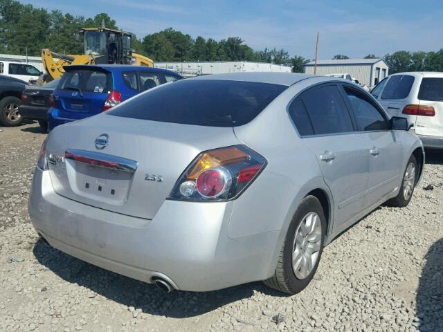 1N4AL2AP6CC188597 - 2012 NISSAN ALTIMA BAS SILVER photo 4