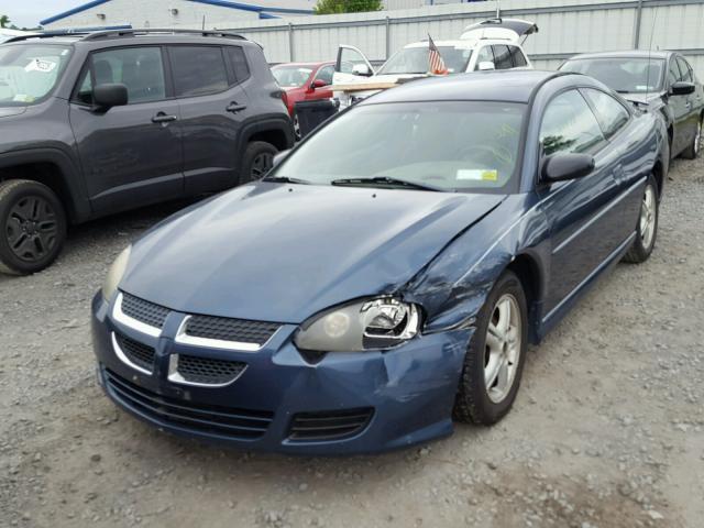 4B3AG42G25E046831 - 2005 DODGE STRATUS SX BLUE photo 2