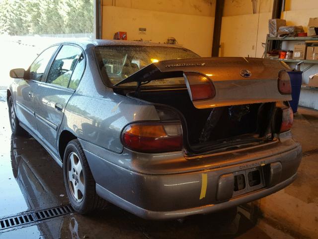 1G1NE52JX3M631970 - 2003 CHEVROLET MALIBU LS 蓝色 照片 3