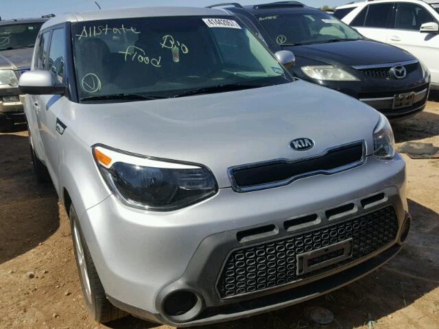 KNDJN2A28G7832107 - 2016 KIA SOUL SILVER photo 1