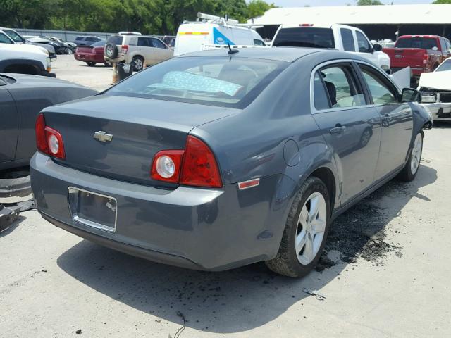 1G1ZG57B794208303 - 2009 CHEVROLET MALIBU LS ნაცრისფერი ფოტო 4