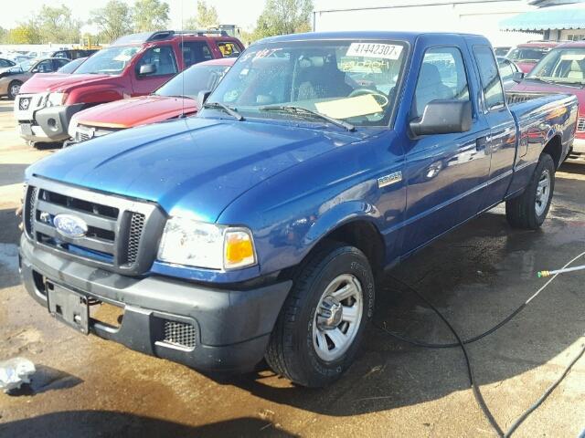 1FTYR14U27PA75585 - 2007 FORD RANGER SUP BLUE photo 2