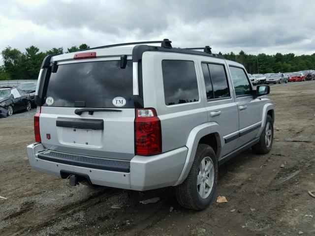 1J8HG48K38C184686 - 2008 JEEP COMMANDER 银色 照片 4