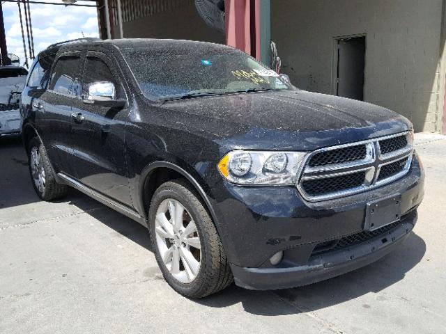 1D4SD4GT9BC685818 - 2011 DODGE DURANGO CR BLACK photo 1