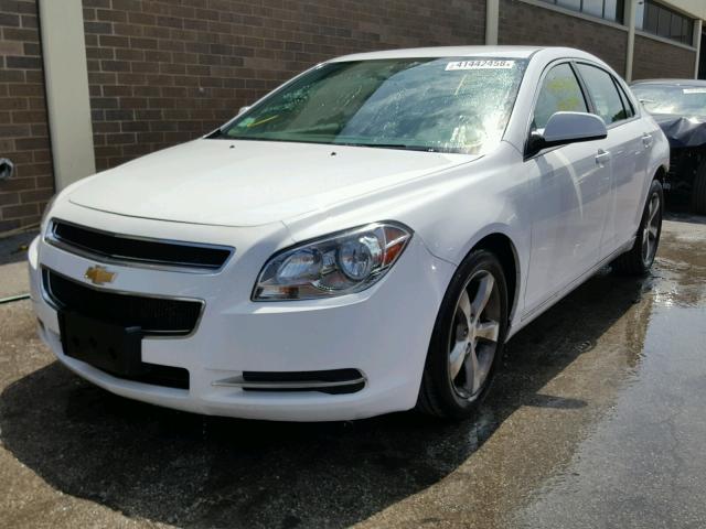 1G1ZC5E19BF391526 - 2011 CHEVROLET MALIBU 1LT თეთრი ფოტო 2
