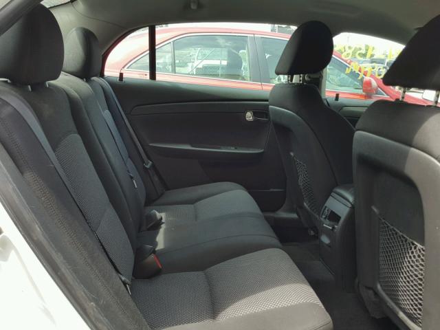 1G1ZC5E19BF391526 - 2011 CHEVROLET MALIBU 1LT თეთრი ფოტო 6