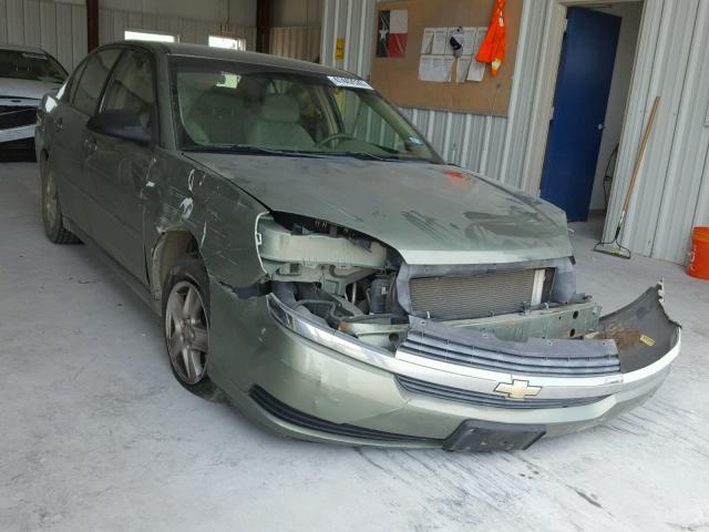 1G1ZT54875F246746 - 2005 CHEVROLET MALIBU LS GREEN photo 1