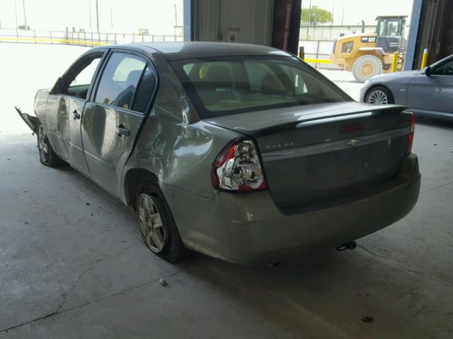 1G1ZT54875F246746 - 2005 CHEVROLET MALIBU LS GREEN photo 3