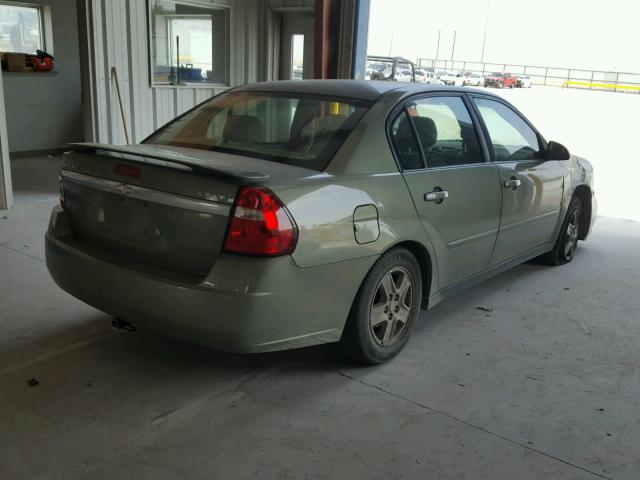 1G1ZT54875F246746 - 2005 CHEVROLET MALIBU LS GREEN photo 4