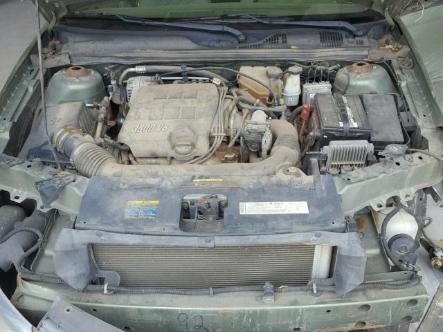 1G1ZT54875F246746 - 2005 CHEVROLET MALIBU LS GREEN photo 7