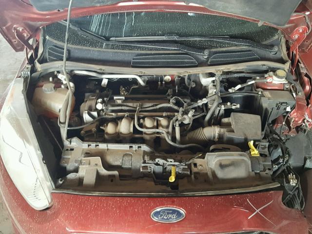 3FADP4CJ5GM160297 - 2016 FORD FIESTA TIT RED photo 7