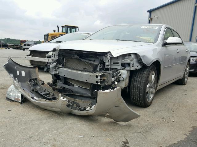 1G1ZC5EB0A4140039 - 2010 CHEVROLET MALIBU 1LT 银色 照片 2