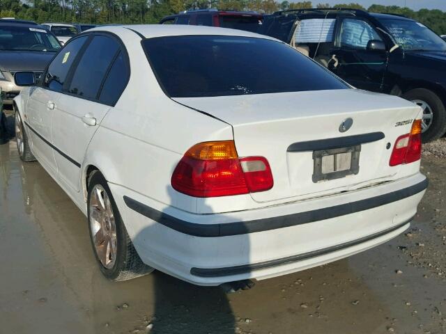 WBAAV33491FU92917 - 2001 BMW 325 I WHITE photo 3