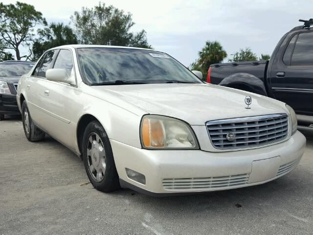 1G6KD54Y32U128287 - 2002 CADILLAC DEVILLE WHITE photo 1