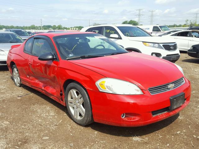 2G1WN151069356717 - 2006 CHEVROLET MONTE CARL 红色 照片 1