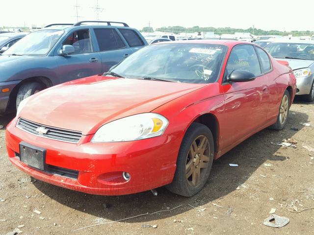 2G1WN151069356717 - 2006 CHEVROLET MONTE CARL 红色 照片 2