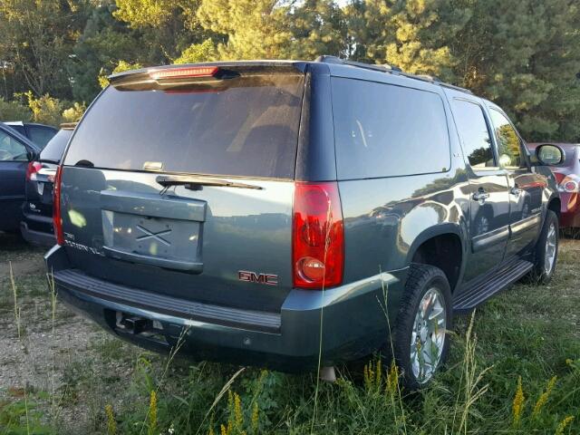 1GKFK16388J186313 - 2008 GMC YUKON XL TURQUOISE photo 4