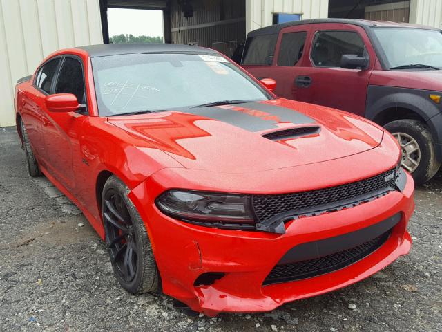 2C3CDXGJ4JH129272 - 2018 DODGE CHARGER R/ RED photo 1