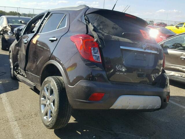 KL4CJCSB1DB188980 - 2013 BUICK ENCORE BROWN photo 3