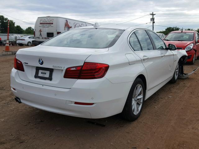 WBA5A7C51GG147932 - 2016 BMW 528 XI WHITE photo 4