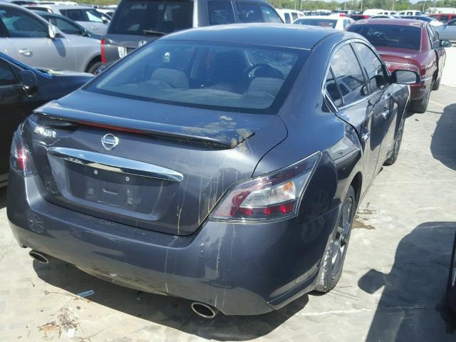 1N4AA5AP7CC866510 - 2012 NISSAN MAXIMA GRAY photo 4