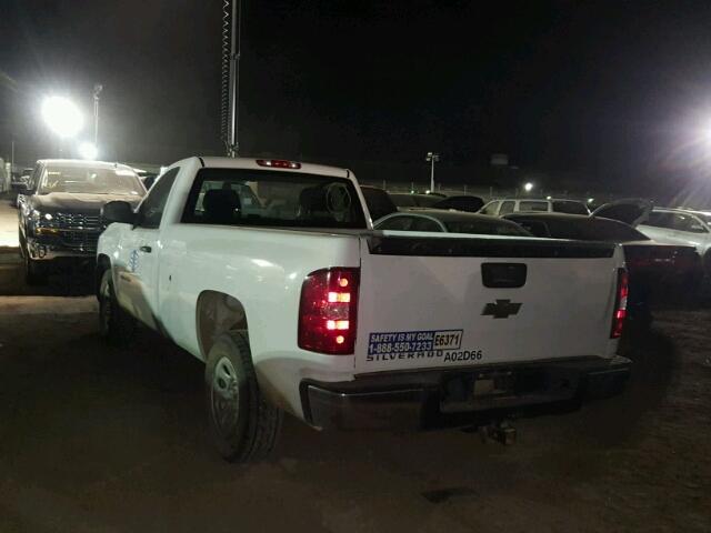 1GCNCPEA3BZ376648 - 2011 CHEVROLET SILVERADO WHITE photo 3