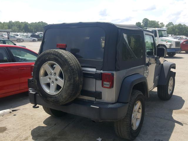 1C4AJWAG3EL289557 - 2014 JEEP WRANGLER S Gümüş foto 4