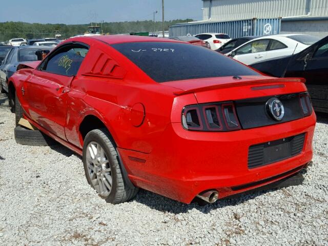 1ZVBP8AM0D5228929 - 2013 FORD MUSTANG RED photo 3