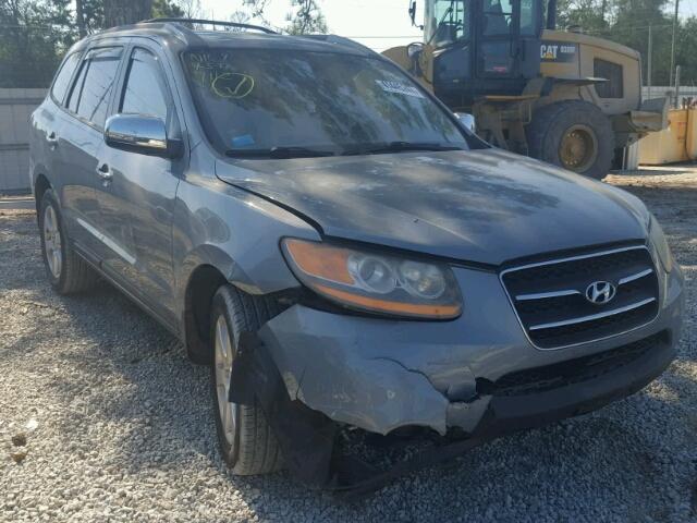 5NMSH13E09H252097 - 2009 HYUNDAI SANTA FE S GRAY photo 1