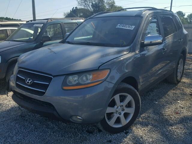 5NMSH13E09H252097 - 2009 HYUNDAI SANTA FE S GRAY photo 2